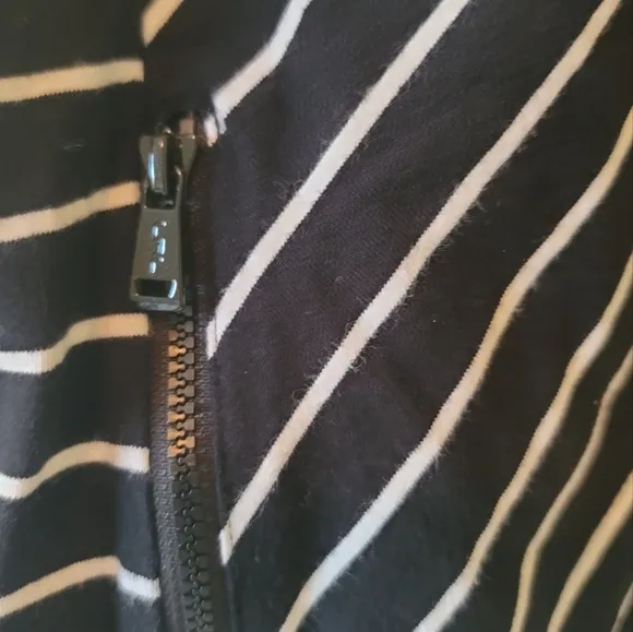 Ralph Lauren Active Black White Red Stripe Skort Set