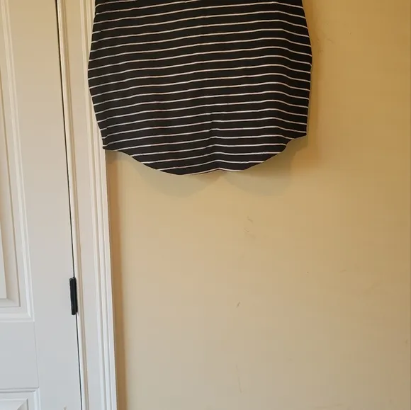 Ralph Lauren Active Black White Red Stripe Skort Set