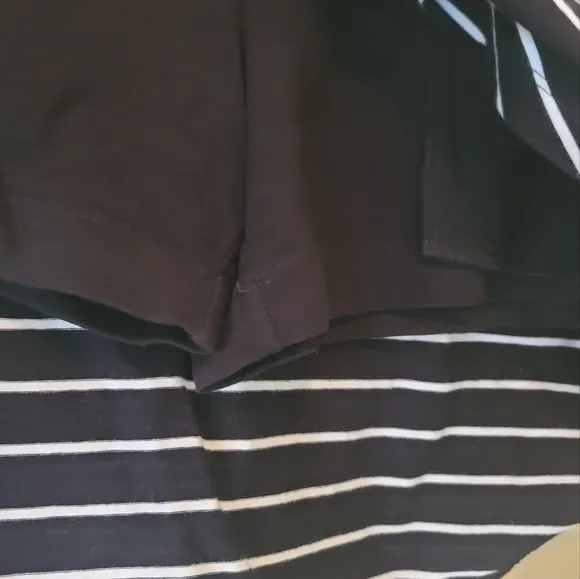 Ralph Lauren Active Black White Red Stripe Skort Set