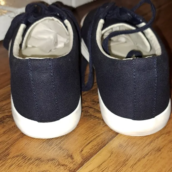 Ralph Lauren Janson II Men's Black Canvas Sneakers Size 10 B