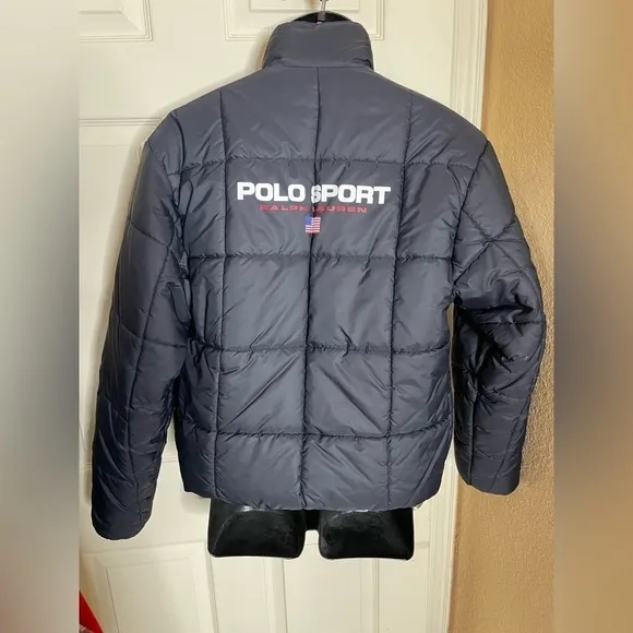 Ralph Lauren Polo Sport Puffer - Small Padded Reversible​​​​​​​​​​