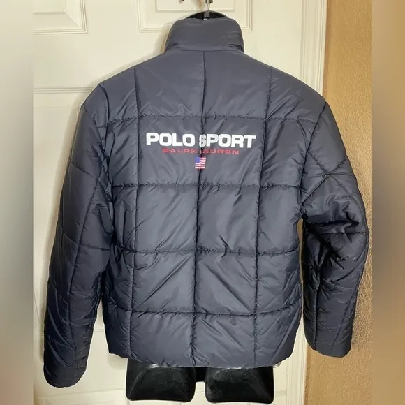 Ralph Lauren Polo Sport Puffer - Small Padded Reversible​​​​​​​​​​