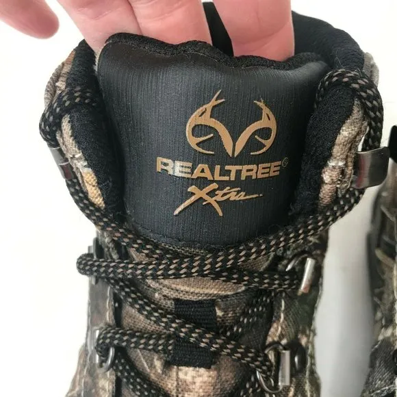 Realtree Boys Camouflage Hunting Hiking High Top