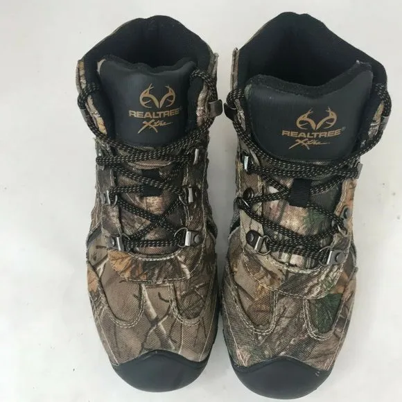 Realtree Boys Camouflage Hunting Hiking High Top