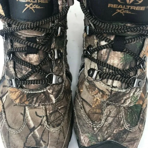Realtree Boys Camouflage Hunting Hiking High Top