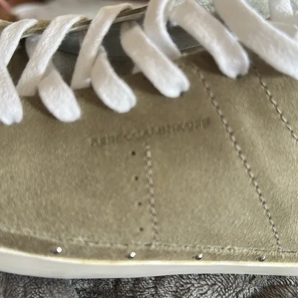 Rebecca Minkoff Low Top Suede Lace Up Studded Sneaker Size 10 New in Box
