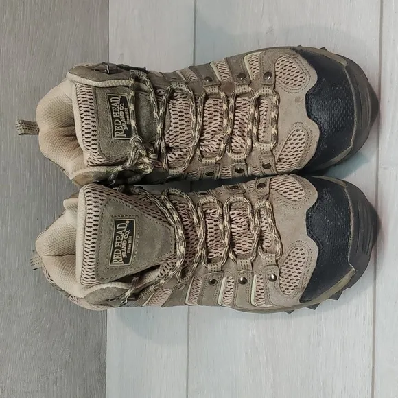 Red Head Front Range Womens Outdoor Hiking Comfort Boots shoes sz 8.5M