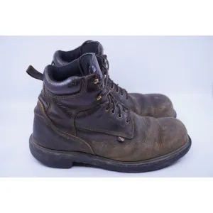 Red Wing Boots ASTM F2892-11 EH 412  Cordovan Leather Size 10.5 EE USA Work Wear