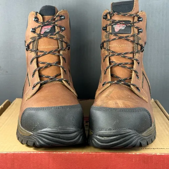 Red Wing Men's FlexForce 6-Inch Waterproof aluminum Toe work Boot shoes size 13