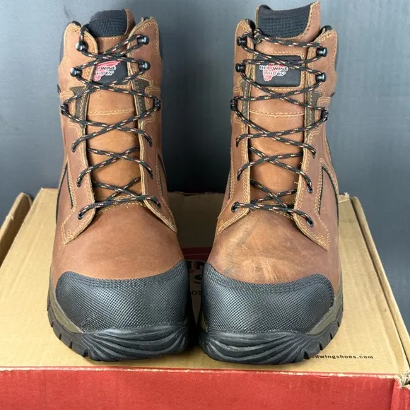 Red Wing Men's FlexForce 6-Inch Waterproof aluminum Toe work Boot shoes size 13