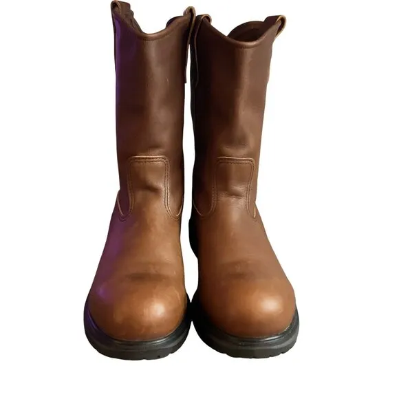 Red Wing Pecos 2231 Steel Toe Leather Work Boots 10.5 D ASTM F2413-05 Oil-Resist