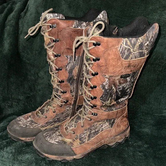 RedHead RCT Side Zip Bone-Dry Waterproof Snake Boots for Men Size 13