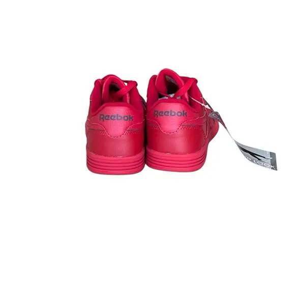 Reebok Classic Leather Lace Up Sneakers Red Size 8 M