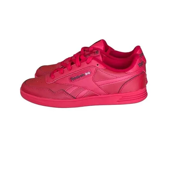 Reebok Classic Leather Lace Up Sneakers Red Size 8 M