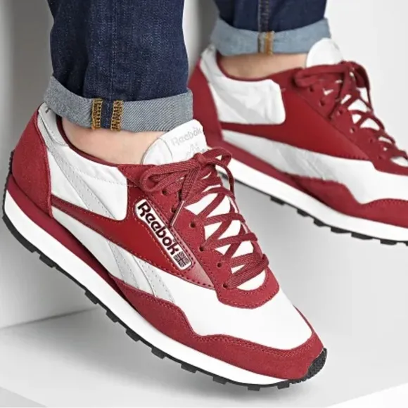 Reebok Classic Nylon &quot;Red/Ftwr White&quot; Men's Shoe Size 12