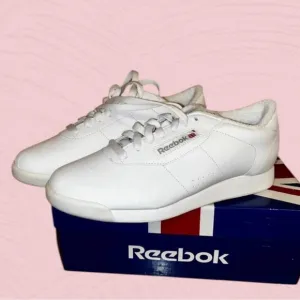 Reebok Classic Princess Women's Tennis Athletic Sneaker 8 Wide White 30500 NEW