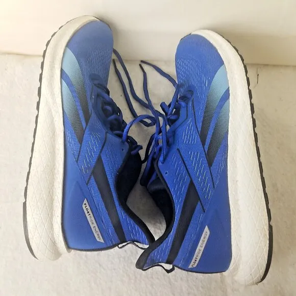 Reebok Floatride Energy Symmetros Dynamic Blue Size 9.5 foam cushion