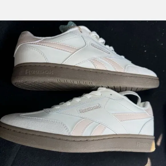 REEBOK Forte Lounger Double Up Sneaker in cream/pink/gum NWT women's