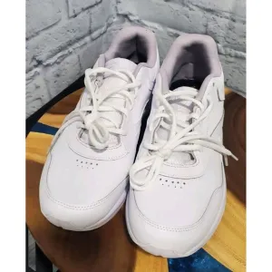 Reebok Men's Classic Leather White 1314 Men's 10 Low Ortho lite Memory Tech