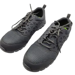Reebok Men's Sublite Cushion Slip Resistant Work Shoes Black Size 9W wide