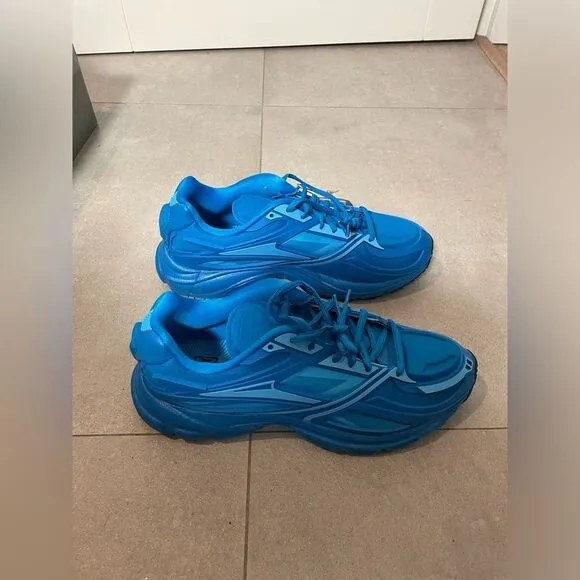 Reebok Premiere Road Runners Mens 10 US - Blue Running Sneakers - Workout Shoes