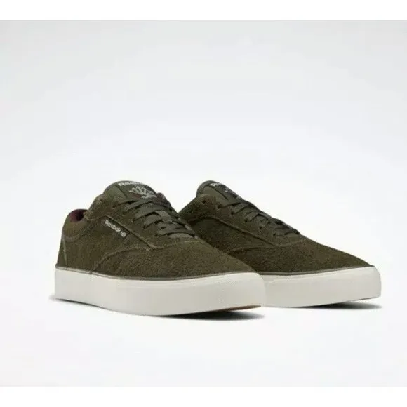 Reebok Sneaker Tennis Shoe Club C Coast Green White Men's Size 6 Suede New