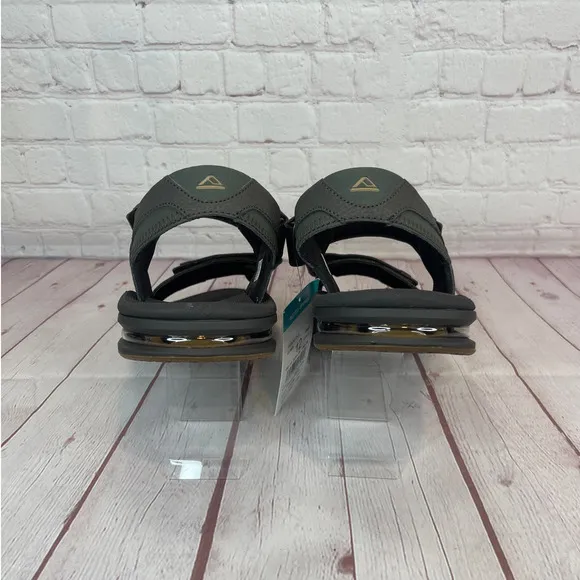 Reef Fanning Baja Brown Gum With Bottle Opener Sandals Mens Size 12