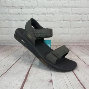 Reef Fanning Baja Brown Gum With Bottle Opener Sandals Mens Size 12