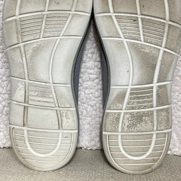 Reserved Footwear New York Mens Grey Textile Upper Casual Slip On Shoes SZ US 12