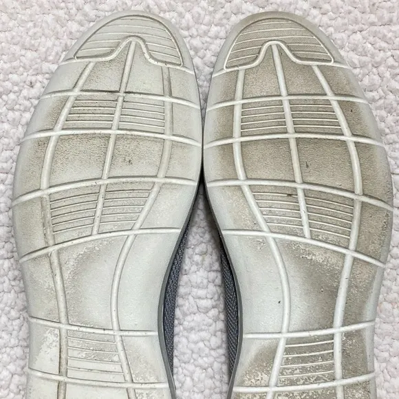 Reserved Footwear New York Mens Grey Textile Upper Casual Slip On Shoes SZ US 12