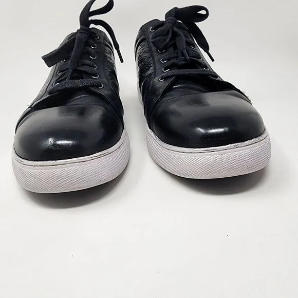 Robert Graham Sneakers Men 11 Artfibers Dreamer Sugar Skull Rose Black Brown
