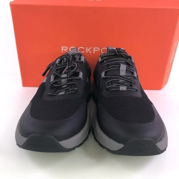 Rockport Men Gray Birchfield Sport Sneakers 10.5