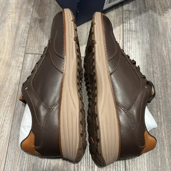 Rockport Weston Dark Brown Casual Laced Shoe size 10 NEW
