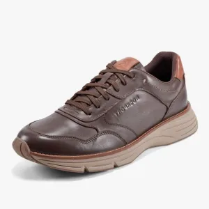 Rockport Weston Dark Brown Casual Laced Shoe size 10 NEW