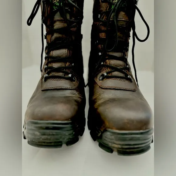 ROCKY 600 LEATHER WATERPROOF SPORT UTILITY  HUNTING HIKING UTILITY BOOT SZ 12