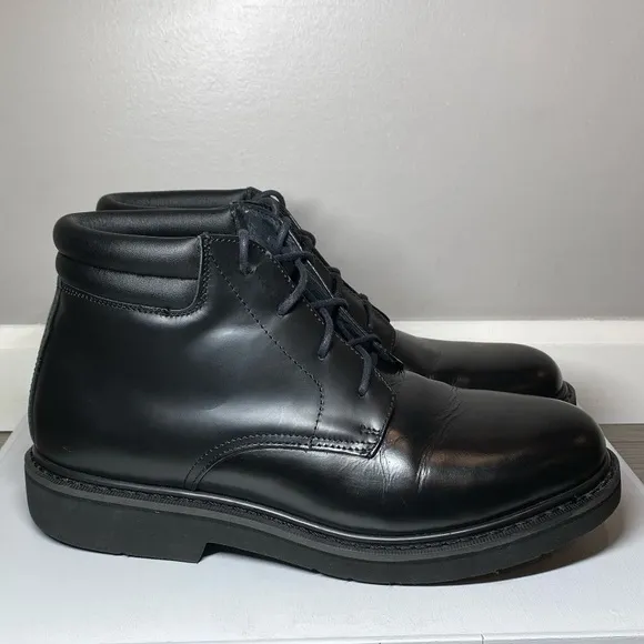 Rocky ProCell Black Leather Chukka Boots Men’s 12 Water Resistant FQ00501-8, EUC