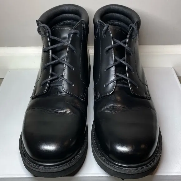 Rocky ProCell Black Leather Chukka Boots Men’s 12 Water Resistant FQ00501-8, EUC