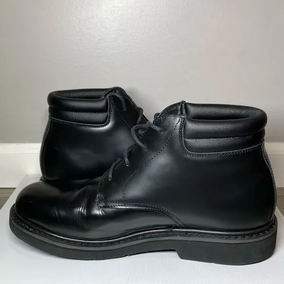 Rocky ProCell Black Leather Chukka Boots Men’s 12 Water Resistant FQ00501-8, EUC