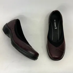 Romika cassie loafers women’s size 8 wine red leather slip on minimalist shoes
