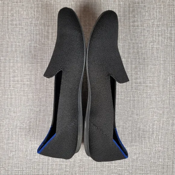 Rothy's Black The Loafers Slip On Shoes Women's Size 7.5 Flats