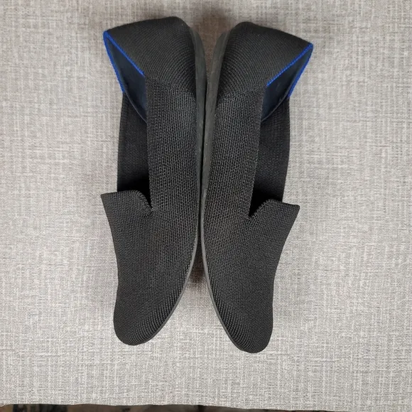 Rothy's Black The Loafers Slip On Shoes Women's Size 7.5 Flats