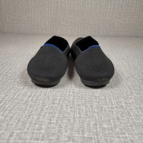 Rothy's Black The Loafers Slip On Shoes Women's Size 7.5 Flats