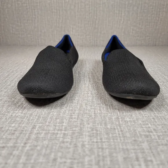 Rothy's Black The Loafers Slip On Shoes Women's Size 7.5 Flats