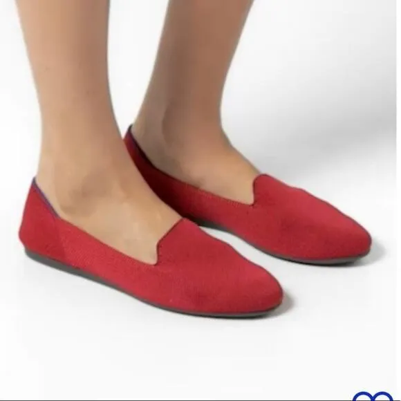 Rothy’s dark red size 9.5 woman’s flat loafers