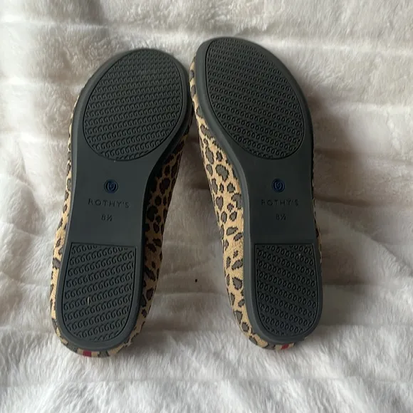 Rothy's EUC The Flat Signature Animal Print