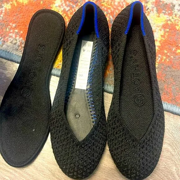 Rothys honeycomb round toe size 5 flat woman’s shoes