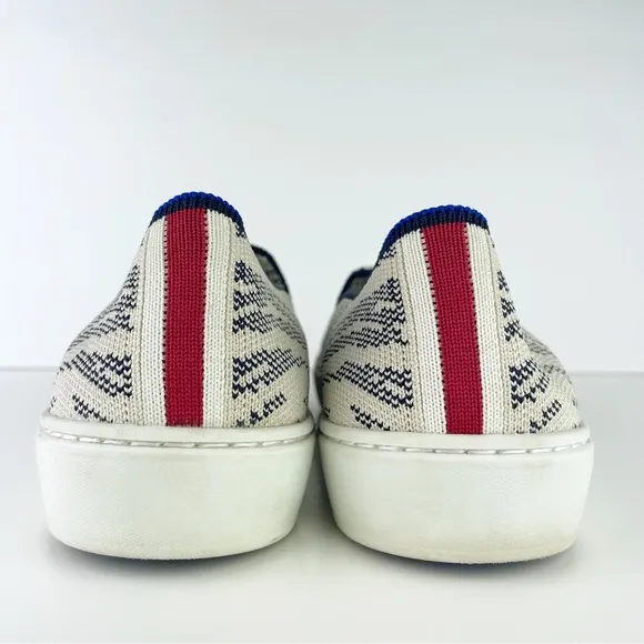 Rothy’s Maritime Tiger Animal Print Slip On Shoes Sneakers