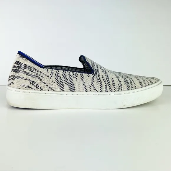 Rothy’s Maritime Tiger Animal Print Slip On Shoes Sneakers