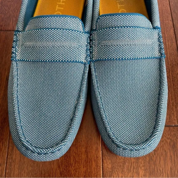 Rothy's Men's The Driving Loafer Sky Blue Recycled Material Casual Shoes Sz 11.5