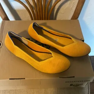 Rothy’s Mustard Yellow Flat  Shoes
